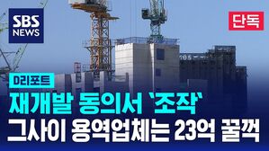 [단독] 재개발 동의서 조작 최종 확인&hellip;조합 인가는 소송 중 (D리포트)