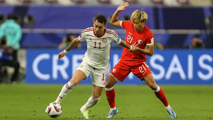 AFC 아시안컵 아랍에미리트 vs 홍콩 (사진=AP, 연합뉴스)