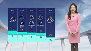 [날씨] 오후부터 전국 비&middot;눈&hellip;서울 아침 영하 0.6도