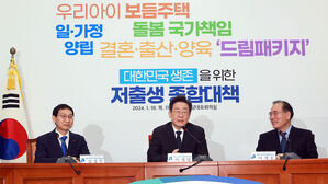 민주 "둘 낳으면 24평 임대주택&hellip;8&sim;17세 자녀당 월 20만 원"