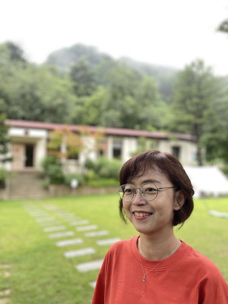 고 한경화 교사. 