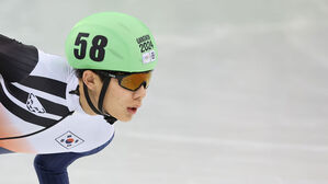 '청소년올림픽' 쇼트트랙 주재희 남자 1,500ｍ 우승&hellip;한국 첫 금메달