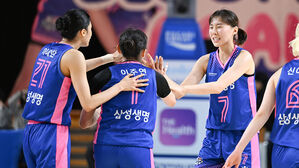 여자농구 삼성생명, BNK 꺾고 5할 승률&hellip;배혜윤 27점