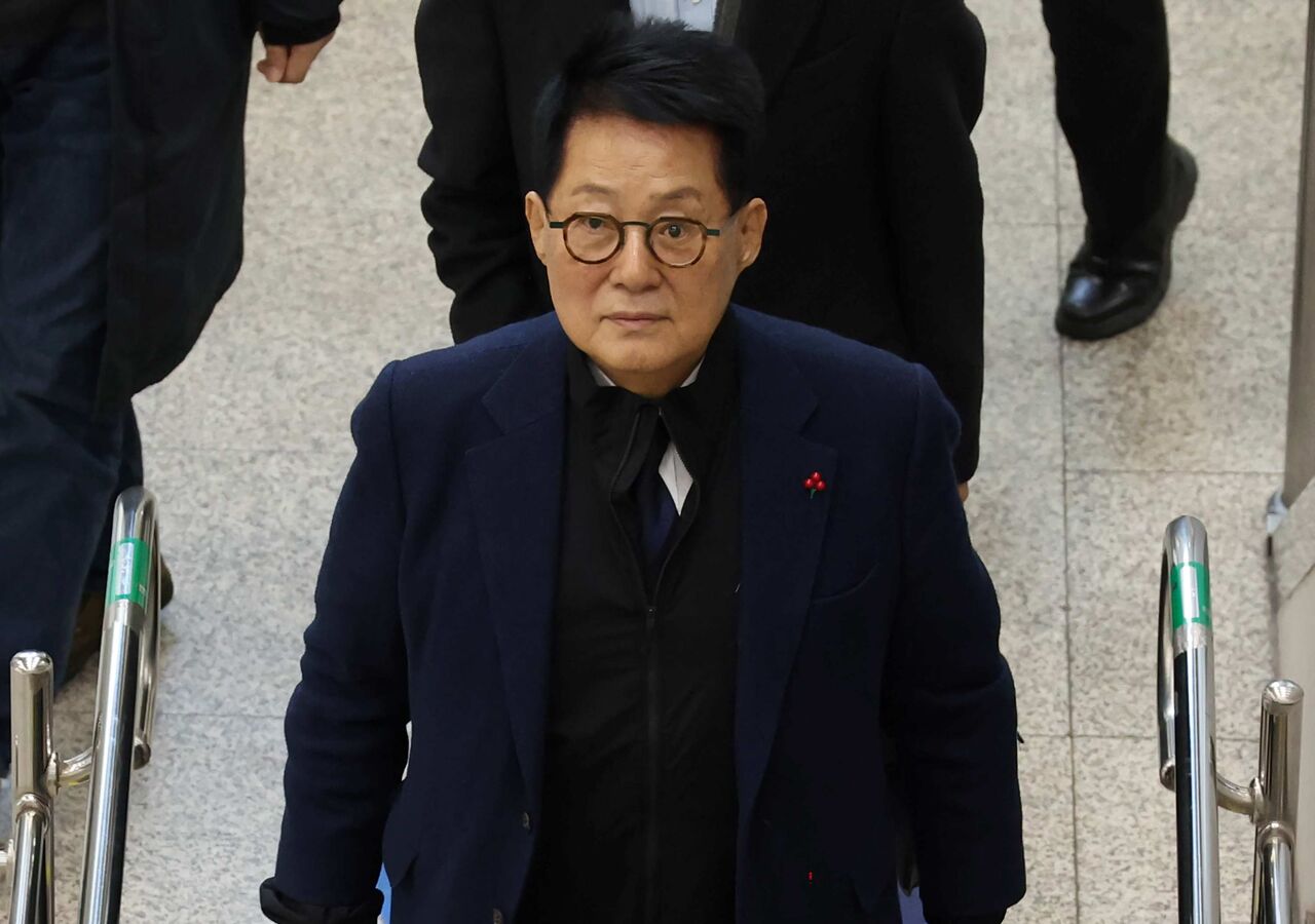 스프 이브닝브리핑 박지원 (사진=연합뉴스)