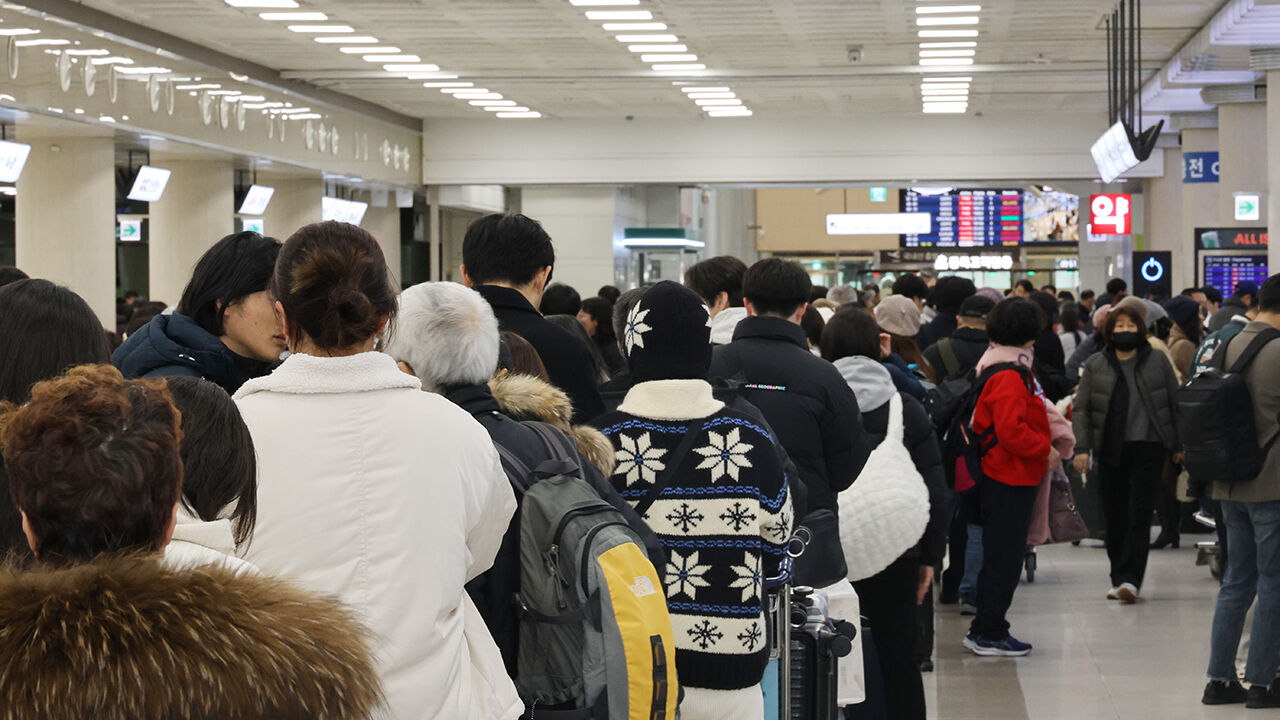 제주공항 폭설 결항 (사진=연합뉴스)