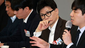 한동훈, '김건희 여사' 질문에 "딱 지난번 했던 말 그대로"