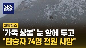[자막뉴스] "집이다" 귀환하던 중 폭발&hellip;비행기 추락해 "전원 사망"