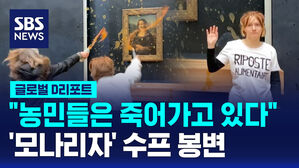 [글로벌D리포트] 농민시위에 '모나리자' 수프 봉변