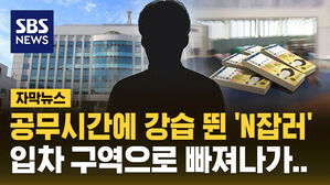 [자막뉴스] 공무시간에 강습 뛴 'N잡러'&hellip;입차 구역으로 빠져 나갔다