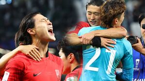 [영상] '레전드 가나전' 그 경기장서 또 터진 '헤더골'&hellip;벼랑 끝 반전 드라마 쓴 조규성