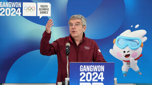 청소년올림픽 바흐 IOC 위원장 "강원에 감사와 축하 인사"