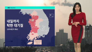 [날씨] 미세먼지 뿌연 하늘&hellip;강원 &middot; 영동 내일 아침까지 큰 눈