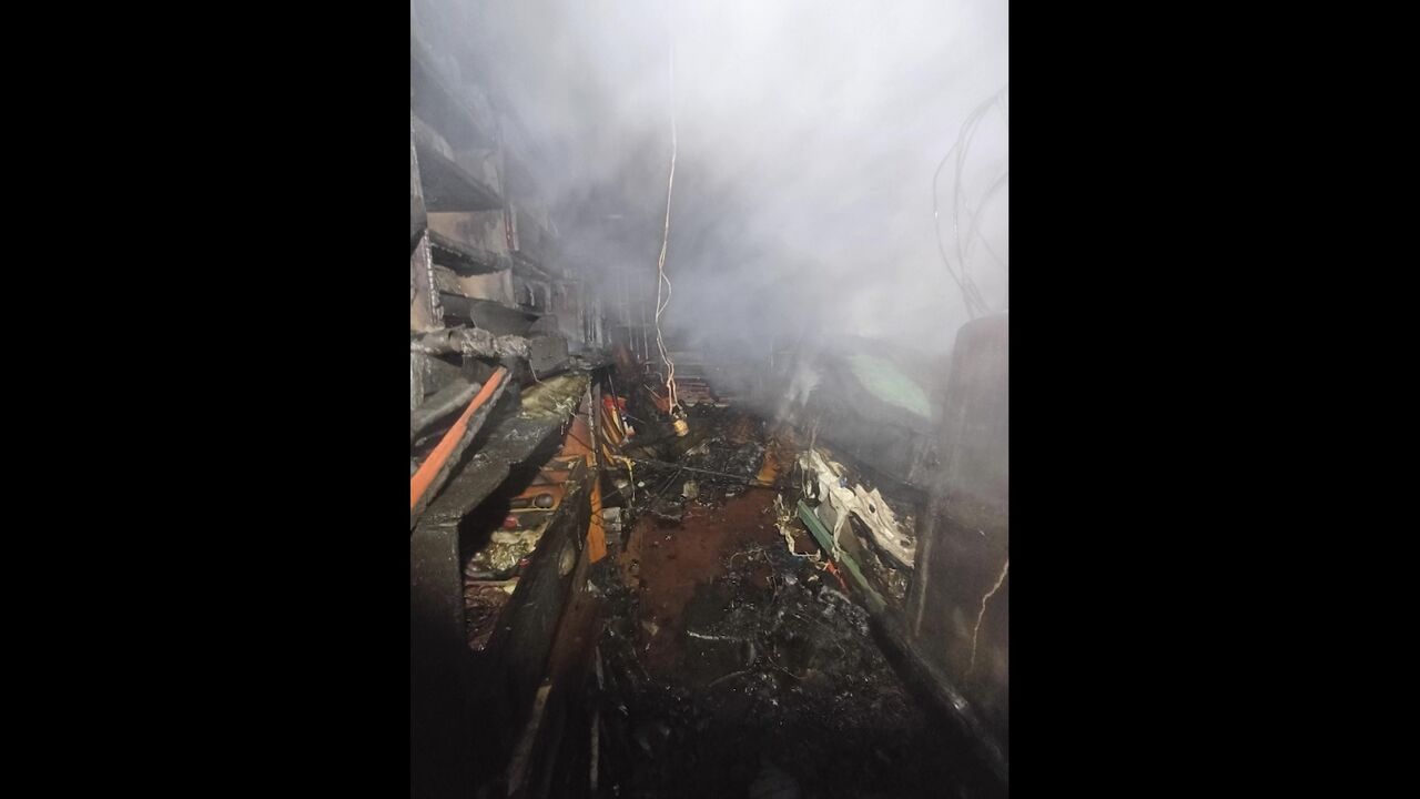 충남 태안 빈집서 불 (사진=태안소방서 제공)