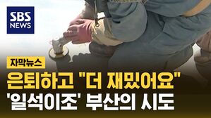 [자막뉴스] 은퇴하고 "더 재밌어요"&hellip;'일석이조' 부산의 시도