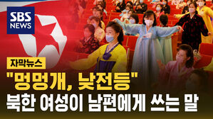 [자막뉴스] "멍멍개, 낮전등"…북한 여성들이 남편에게 쓰는 말