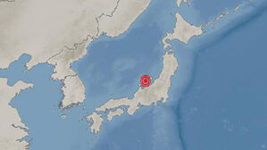 일본 혼슈섬 도야마현 북북동쪽 바다서 규모 5.1 지진