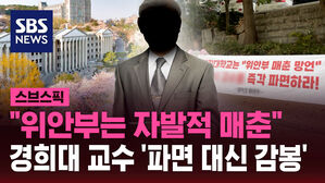 [스브스픽] "위안부는 자발적 매춘" 경희대 교수 '파면 대신 감봉'
