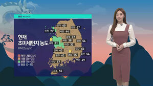 [날씨] 전국 대부분 초미세먼지 '나쁨'&hellip;안개까지 뒤엉켜