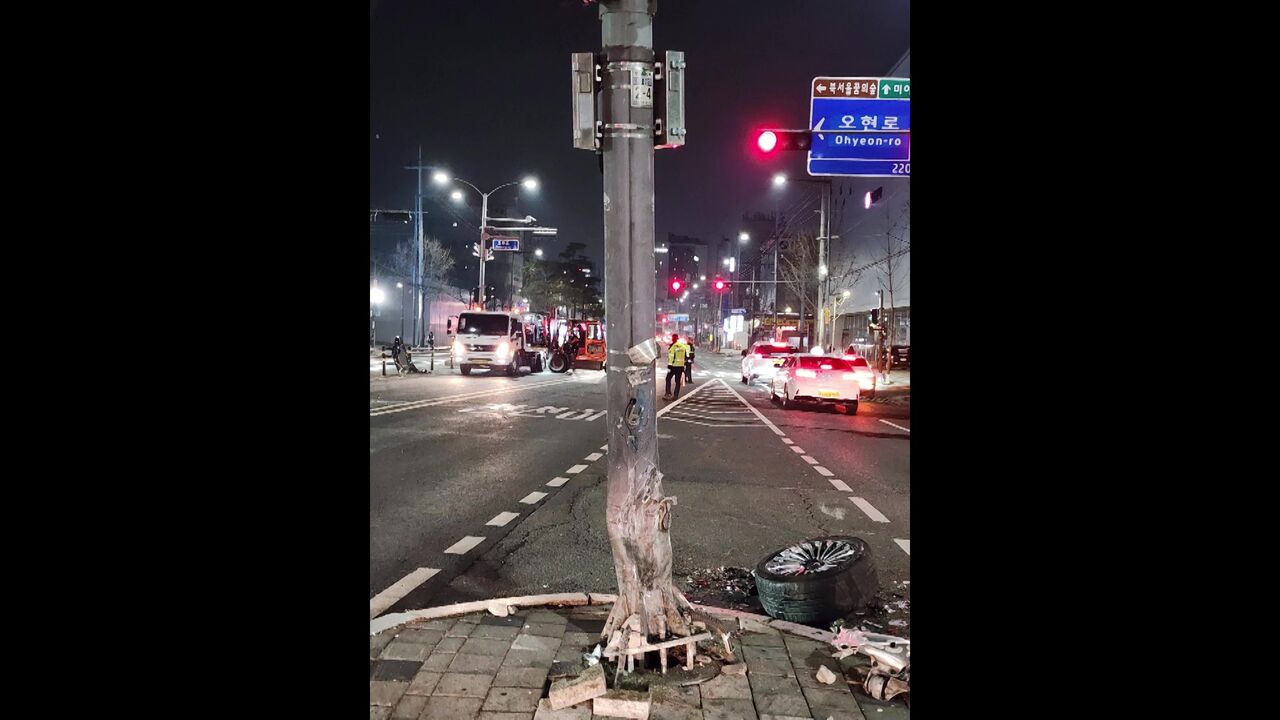 도봉세무서 앞 음주운전 사고