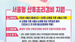 올해 서울서 출산하면 누구나 '서울형 산후조리 경비' 받는다