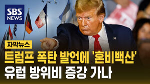 [자막뉴스] "나토 공격하도록 러시아 격려할 것"&hellip;트럼프 발언에 유럽 혼비백산