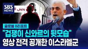 [글로벌D리포트] "겁쟁이 신와르의 뒷모습" 이스라엘군 영상 공개