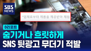 [D리포트] 숨기거나 흐릿하게&hellip;SNS 뒷광고 2만 6천 건 적발