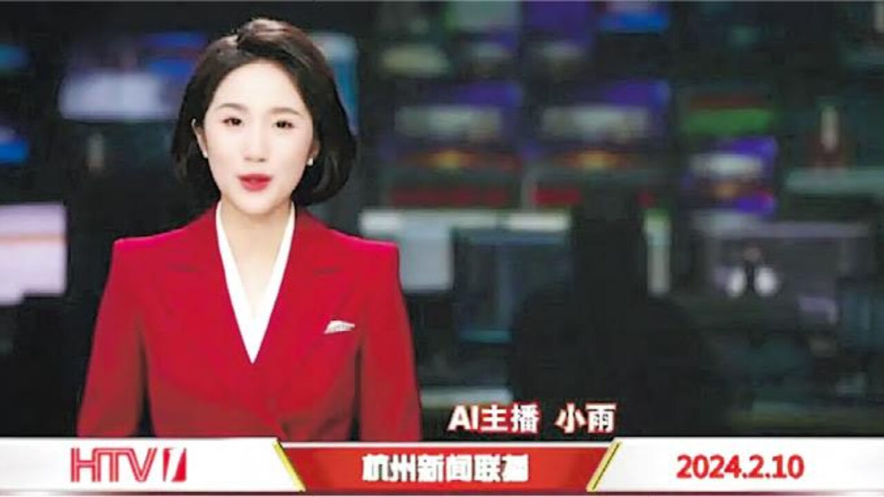 중국 AI 앵커 (사진= 홍콩명보 캡처, 시나닷컴, 연합뉴스)