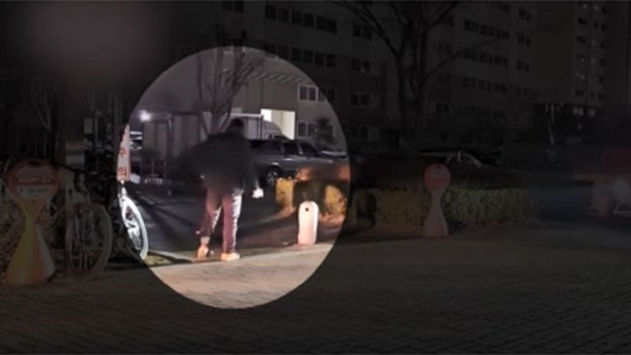 자동차와 부딪히지도 않았는데 대인 보험 접수를 요구한 남성