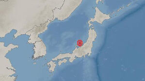 일본 니이가타현 니이가타 서쪽 바다서 규모 5.1 지진 발생