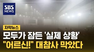 [자막뉴스] "앞이 안 보이는 상황"&hellip;"어르신!" 대참사 막았다