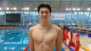 고교생 윤지환, 세계선수권 남자 배영 50m 준결승 진출