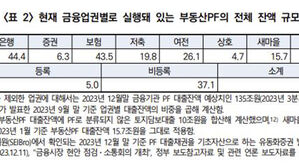 "부동산 PF 규모 202조&hellip;글로벌 금융위기 때의 두 배"