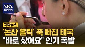 [자막뉴스] '논산 홀릭' 푹 빠진 태국&hellip;"바로 샀어요" 인기 폭발