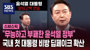 "무능하고 부패한 윤석열 정부"  국내 첫 대통령 비방 딥페이크 확산