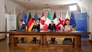 G7 정상, 우크라 지지 재확인&hellip;"북러 미사일 거래 강력 규탄"