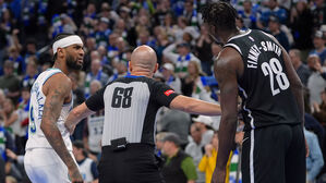 NBA 미네소타-브루클린, 3점슛 때문에 경기 도중 신경전