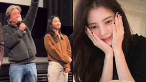 [SBS Star] Han So-hee Reacts After Finding Out Choi Min-sik Jokingly Mentioned Her at 'Exhuma' Event