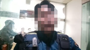 경찰관 조롱한 남아공인