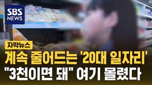 [자막뉴스] 계속 줄어드는 '20대 일자리'&hellip;"3천이면 돼" 여기 몰렸다
