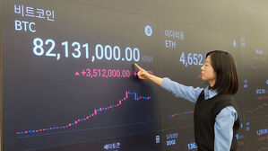비트코인 원화 마켓서 연일 최고가 경신&hellip;8천800만 원대 터치