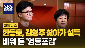 [자막뉴스] 한동훈 민주 탈당 김영주 찾아가 설득 비워 둔 영등포갑