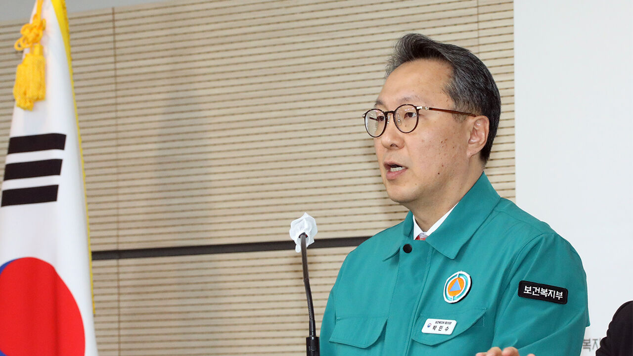 브리핑하는 박민수 보건복지부 제2차관 (사진=연합뉴스)