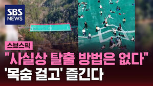 "사실상 탈출 방법은 없다" '목숨 걸고' 즐긴다