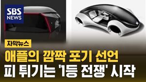 [자막뉴스] 애플, 10년 공들였는데 '포기'&hellip;피 튀기는 1등 전쟁 시작