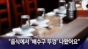 [뉴블더] "이게 왜 나와?" 경악&hellip;'배수구 뚜껑' 식당 결국