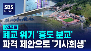 [D리포트] 폐교 위기 '홍도 분교'&hellip;파격 제안으로 '기사회생'