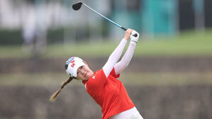 김재희, KLPGA 개막전 2라운드 단독 선두