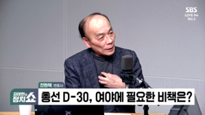 정치쇼 출연한 전원책