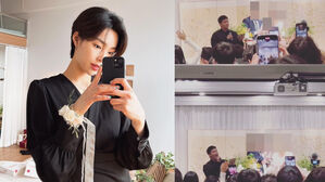 [SBS Star] Cho Hye Won Posts a Video of Lee Jang-woo Boasting Amazing Singing Skills at a Private Event